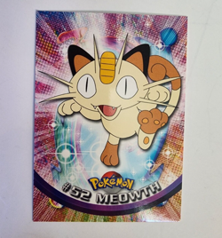 Pokemon 52 Meowth Topps Trading Card Pokemon Trading Card TCG - Image 1
