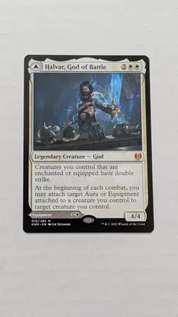 Halvar, God of Battle Kaldheim Regular - Image 1