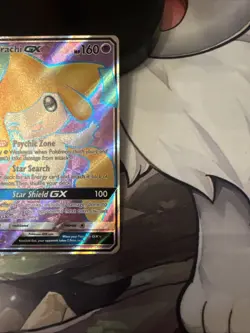 Jirachi GX 79a/236 Unified Minds Alternate Art Full Art Promo Holo Pokemon Card - Image 4