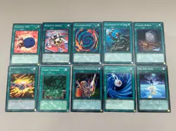 Yugioh Joey Wheeler Battle City Anime Deck 49 Cards Red-Eyes Jinzo Gilford SBC1 - Image 4