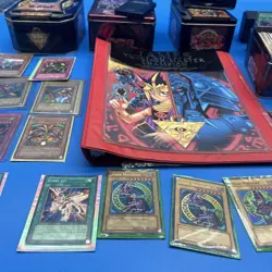 Vintage 1990s Yu-gi-ho Playing Cards Bulk Some Rares, Holos And More ! As Is - Image 3