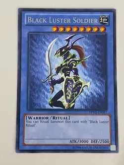 Yugioh Black Luster Soldier Ritual Envoy Sacred Twilight Chaos - Free Holo Card - Image 2