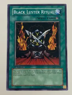 Yugioh Black Luster Soldier Ritual Envoy Sacred Twilight Chaos - Free Holo Card - Image 3