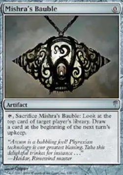 Hero Deal, English - 1 x MTG Mishra's Bauble ColdSnap - Image 1