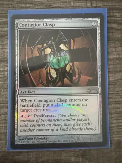 Magic the Gathering - FNM Promos Contagion Clasp 10 Promo Foil - Image 1