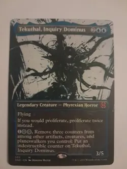 Tekuthal, Inquiry Dominus Borderless NM Magic the Gathering MTG All Will Be One - Image 1