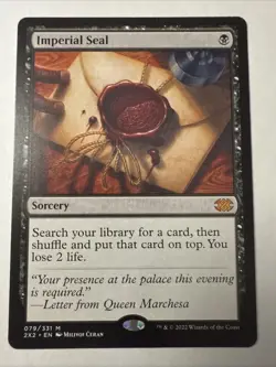 Magic The Gathering Double Masters #79 Imperial Seal - Image 1