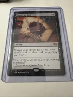Magic The Gathering Double Masters #79 Imperial Seal - Image 3