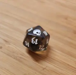 Premium Deck Graveborn Spindown Life Counter D20 Dice MtG Magic the Gathering - Image 1