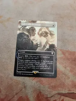 Galadriel's Dismissal Borderless Foil Commander The Lord Of The Rings MTG NM - Image 1