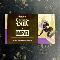 MTG Secret Lair x Marvel's Spider-Man: Villainous Plots SEALED NON-FOIL Edition - Image 1