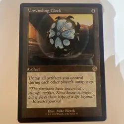 Unwinding Clock (Retro) [The Brothers' War] - Magic: The Gathering - NM - Image 1