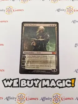 MTG | Sorin Markov | M12 | Regular | Heavily Played | English - Image 1
