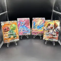 Pokemon Card Lot 4-Cards EX Full Art Holo - Image 1