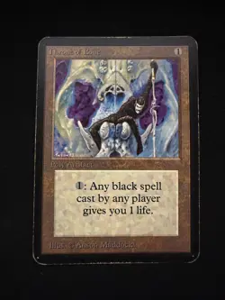 Magic The Gathering: Alpha Throne of Bone MTG Alpha - Image 1