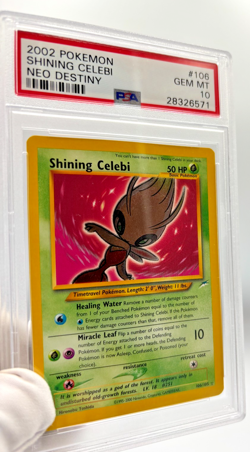 Pokemon Cards - PSA 10 Shining Celebi 106/105 - Neo Destiny - GEM MT - PSA10 - Image 3