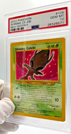 Pokemon Cards - PSA 10 Shining Celebi 106/105 - Neo Destiny - GEM MT - PSA10 - Image 5