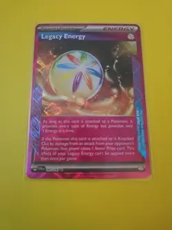 Pokemon TCG Legacy Energy Scarlet & Violet-Twilight Masquerade 167/167 Holo Ace - Image 2