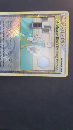 Pokemon Professor Elm's Training Method 100/123 Professor Program Promo Holo NM! - Image 3