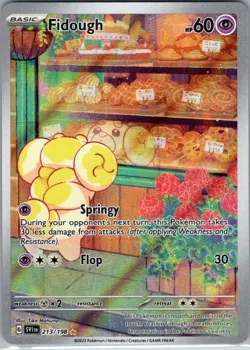 Fidough 213/198 - 2023 Pokemon TCG - Scarlet & Violet Base Illustration Rare - Image 1