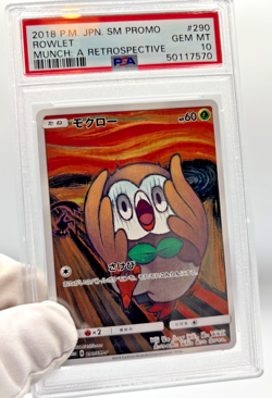Pokemon Cards - PSA 10 Rowlet 290/SM-P - Munch A Retrospective - GEM MT - PSA10 - Image 4