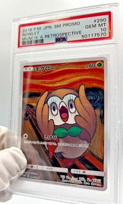 Pokemon Cards - PSA 10 Rowlet 290/SM-P - Munch A Retrospective - GEM MT - PSA10 - Image 5