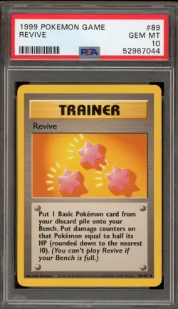 Pokemon Revive Base Set Unlimited #89 PSA 10 Gem Mint - Image 1