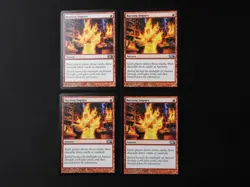 4x Burning Inquiry MP [Magic 2010 M10] #1 Mtg Magic Free Tracking! - Image 1