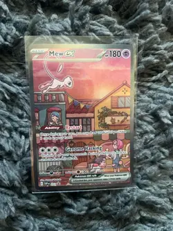 Pokemon TCG Sealed Mew EX 053 Holo Black Star Promo Scarlet & Violet 151 - Image 2