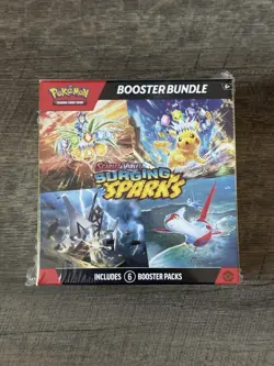 Pokemon TCG Scarlet & Violet Surging Sparks Booster Bundle FACTORY SEALED - Image 1