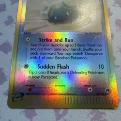 2003 Dunsparce 60/100 Sandstorm Reverse Holo Pokemon TCG - Image 2