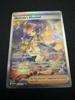 Pokemon Mega Evolution Acerola's Mischief SIR 183/132 - Image 1