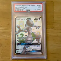 2019 MEWTWO GX SV59 PSA 9 - POKEMON HIDDEN FATES - Image 1