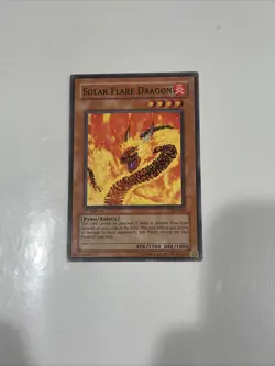 Solar Flare Dragon AST-032 Ancient Sanctuary-1st Edition 1st Edition - Image 1