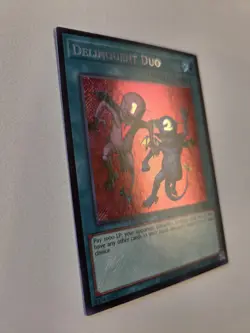 Delinquent Duo LCKC-EN101 Secret Rare Yugioh Legendary Collection Kaiba Mint - Image 2