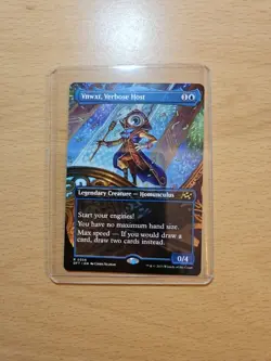 Vnwxt, Verbose Host Foil Borderless Rare, Aetherdrift #356, MTG Magic - Image 1