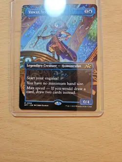 Vnwxt, Verbose Host Foil Borderless Rare, Aetherdrift #356, MTG Magic - Image 2