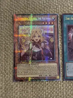 Yu-Gi-Oh! Dogmatika Ecclesia, the Virtuous CH01-EN014 Starlight Rare + Ultra NM - Image 2