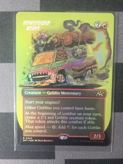 MTG Howlsquad Heavy Borderless Foil - Image 1