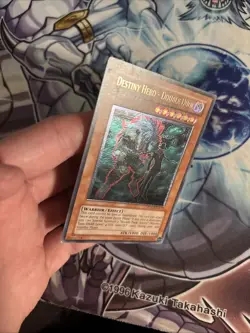 (MC) YuGiOh Destiny Hero - Double Dude POTD-EN012 Ultimate Rare Unlimited VLP - Image 4