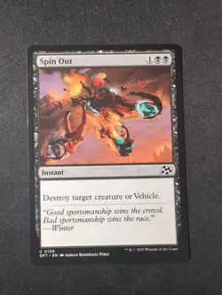 MTG - Spin Out - Free P+P - Image 1