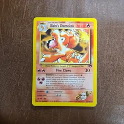 Pokemon Card - Blaine's Charmeleon Gym Challenge 31/132 - Image 1