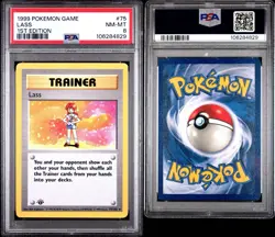 Shadowless 1st Edition LASS BASE Set Pokemon Card 75/102 PSA 8 1999 - Image 3
