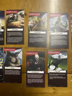 MTG - Spider-Man Commander Party Cards - Super-Hero & Villains - 19x Promotional - Image 3