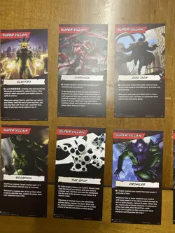 MTG - Spider-Man Commander Party Cards - Super-Hero & Villains - 19x Promotional - Image 4