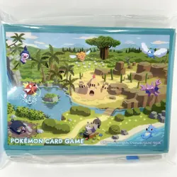 Pokemon Connecting World 64 Card Sleeves Deck Guard Palossand Swablu Combee - Image 1