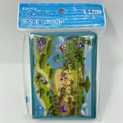 Pokemon Connecting World 64 Card Sleeves Deck Guard Palossand Swablu Combee - Image 2