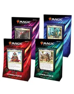 Magic the Gathering: Commander 2019 Deck Set (Set of 4) NEW 630509809264 - Image 1