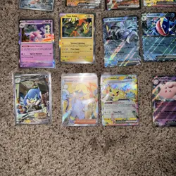 Pokemon TCG 20 ALL NM card lot Ex cards, Illustration rares, holos, Full Arts! - Image 4