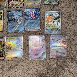 Pokemon TCG 20 ALL NM card lot Ex cards, Illustration rares, holos, Full Arts! - Image 5